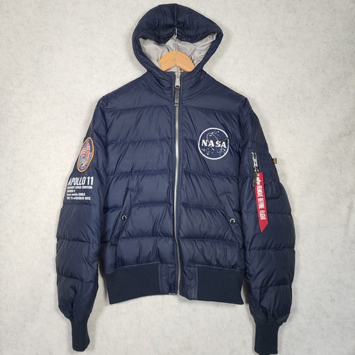 Alpha industries hooded puffer - alpha,