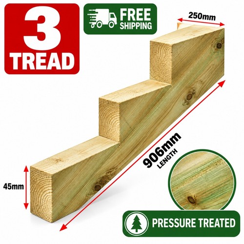 Tread decking stair stringer - decking,