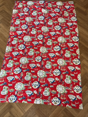 Vintage red single cotton - single,