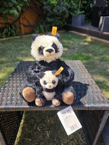 Steiff panda cub - &,