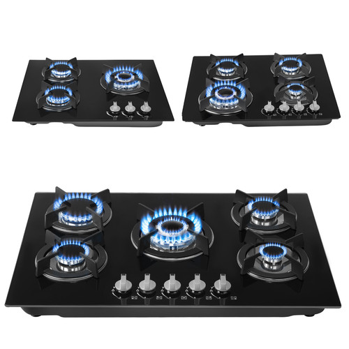 Burners gas hob black - burners,
