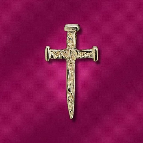 Christian cross nails - christian, gold