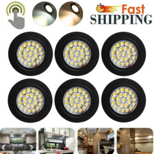 12V LED Spot Lights RV Caravan Campervan Interior Touch sensitive on off Dim UK