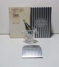 Waterford Crystal Jewels SPARKLING MOMENTS Miniature Champagne Bucket and Bottle