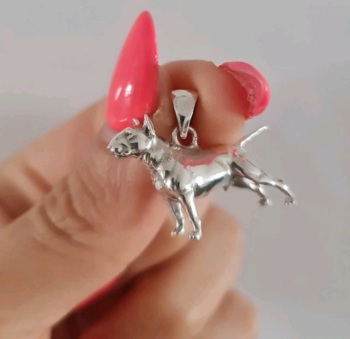 Bull terrier solid figurine - terrier,