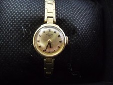 Ladies Rotary Manual Incablock Gold Plated Watch