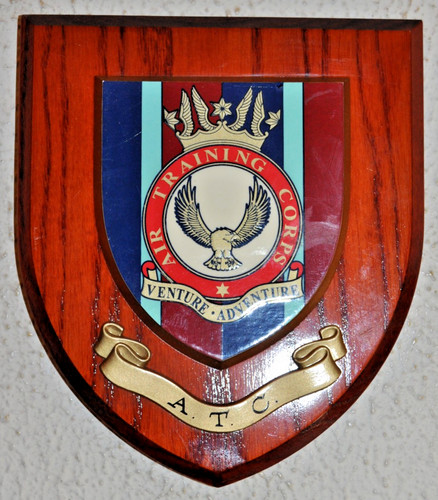 Air training corps plaque - training,