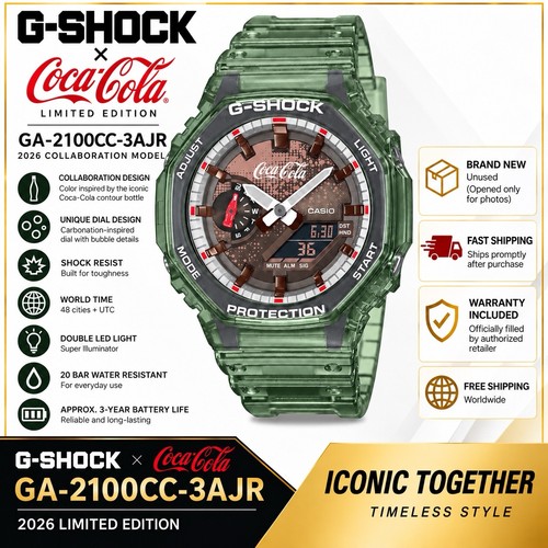 Casio shock coca cola - casio, coca-cola