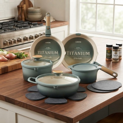 Piece nonstick titanium - 16-piece,