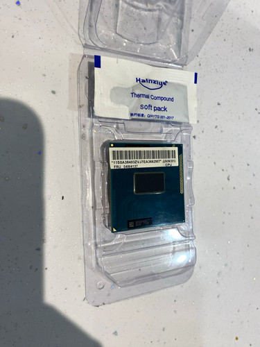 Intel core 3320m cpu - core,