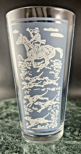 Vtg hazel atlas fox - atlas, scene