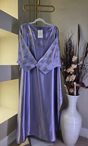 Batwing abaya gold - batwing, embellished