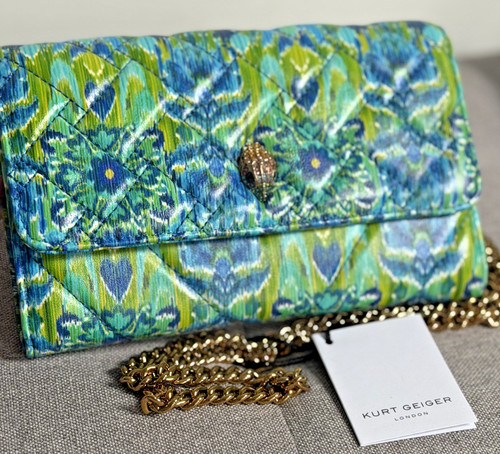 Kurt geiger leather turquoise - kurt,
