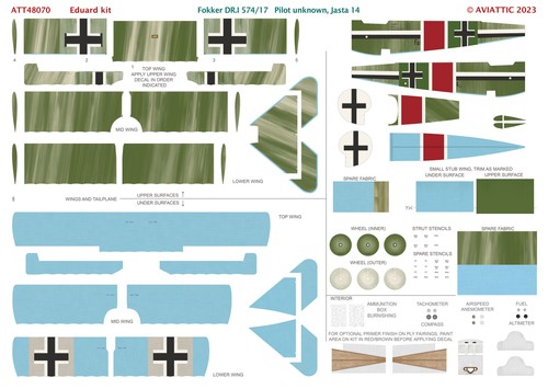 Aviattic att48070 fokker - aviattic,