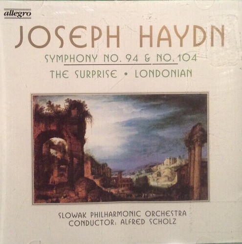 Joseph haydn symphony no - cd,