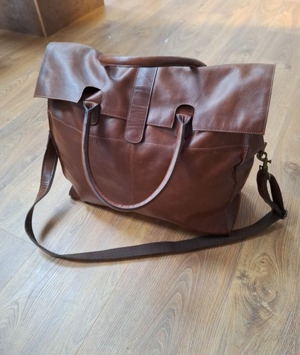 Large chestnut brown genuine