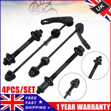 4x Axle Front & Rear Bike Wheel Spindle Cycle Quick Release MTB Mountain Bicycle