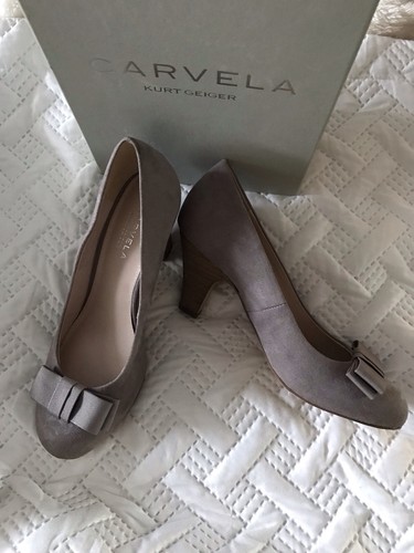 Carvela kava grey faux suede - kava,