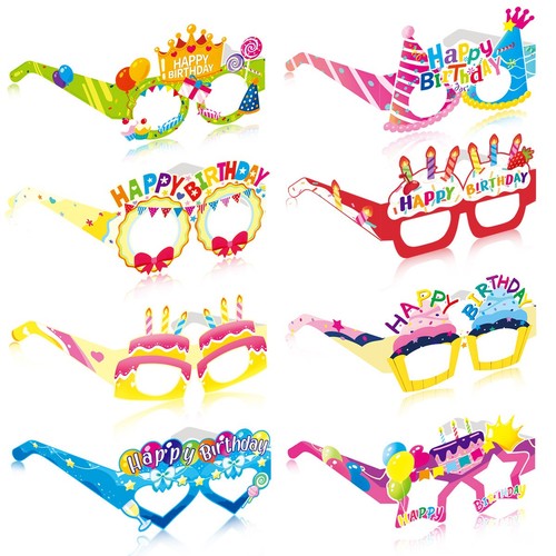Happy birthday party glasses - birthday,