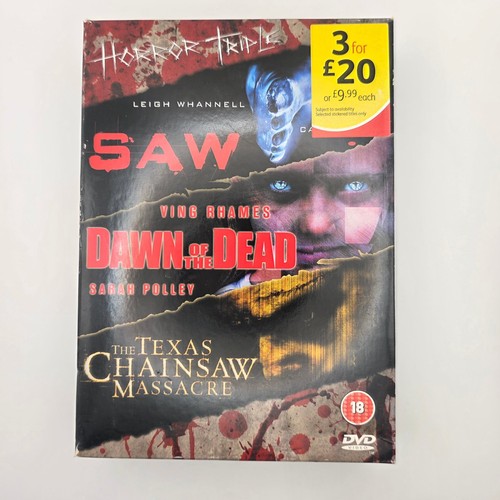 Horror triple dvd - horror, dawn