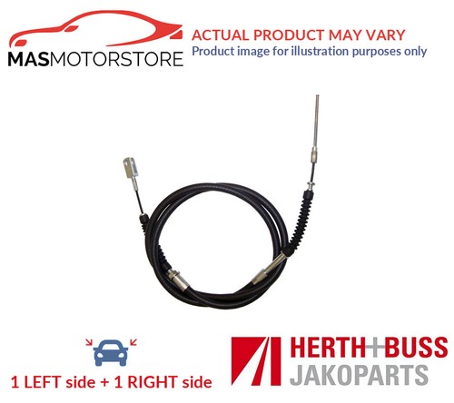 Handbrake cable pair - handbrake,