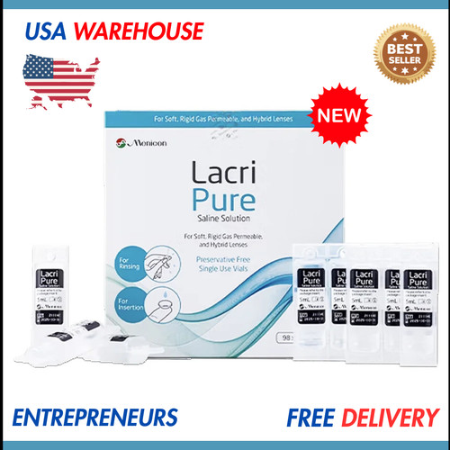 Menicon lacripure saline - lacripure,