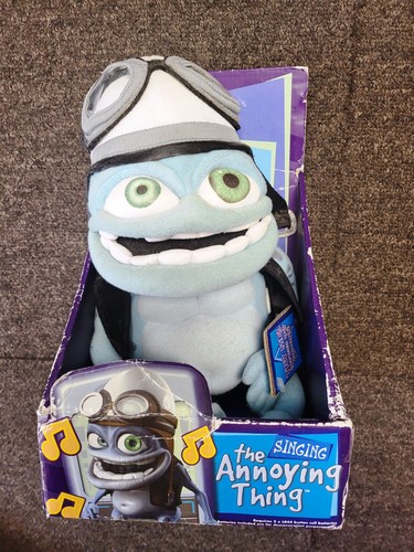 Vintage crazy frog singing - vintage,