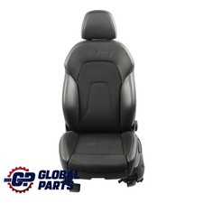 Audi A4 B8 8K Sport Front Seat S-Line Half Leather Black Grey Left N/S
