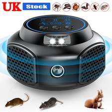 4 in 1 Ultrasonic Mouse Repeller Rodent Pest Mice Rat Squirrel Insect Deterrent