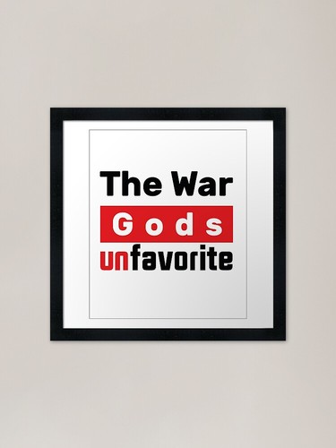The war gods unfavorite - war,