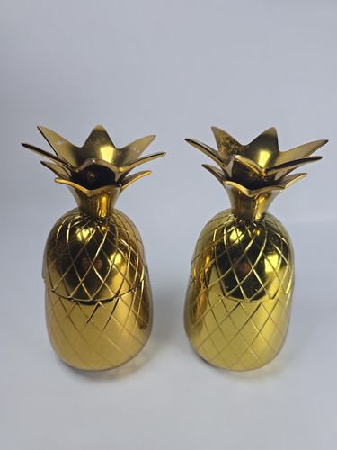 Pair vintage gold tone - ,