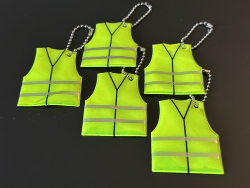 Vis keyring reflective - x,