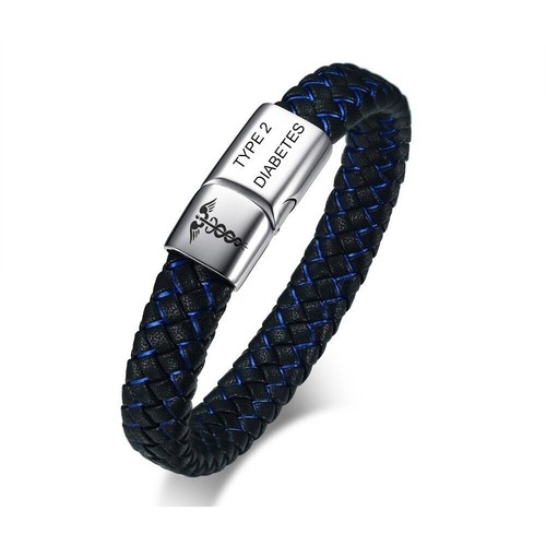 Braided medical alert - braided, pu