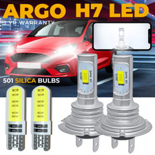 Fits Ford Fiesta MK7 Led Headlight Xenon White 2008-17 Low Beam Side Light Bulbs