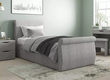 Dreams Lucia Grey Upholstered Bed Frame Single (3'0) WAS £499