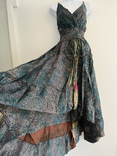 Long dress bohemian - long, dye