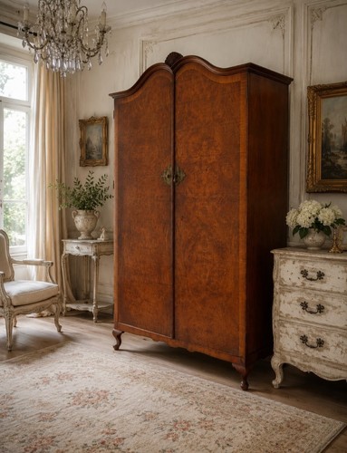 Antique european burl wood - european,
