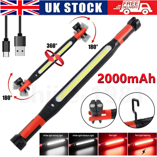 Magnetic led work light bar - work,