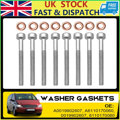 Set injector bolts - 8,