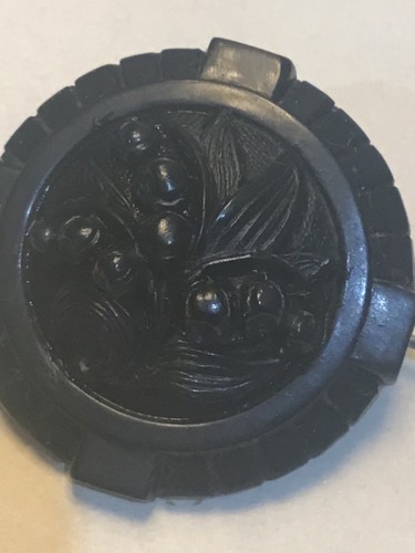 Victorian whitby jet - jet,