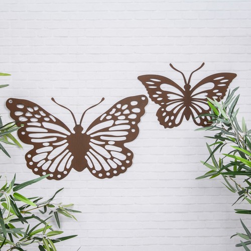 Butterfly metal garden wall - butterfly,