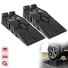 2 Heavy Duty Rubber Plastic 5 Ton GVM Low Clearance Garage Vehicle Car Van Ramps