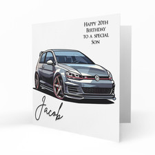 Personalised Birthday Card