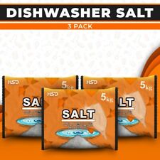 3x Dishwasher Salt 5kg