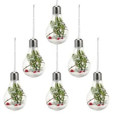 6 x LIGHT UP BULB CHRISTMAS