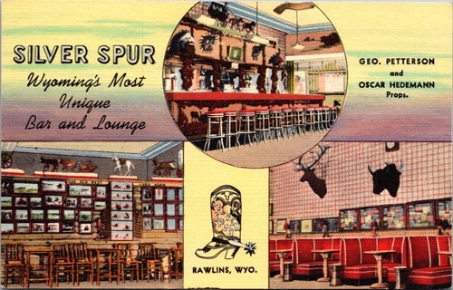 Rawlins silver spur bar - spur,
