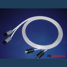 Speaker Cables High-Quality 2-Pin DIN P-S Pair for Bang & Olufsen B&O CX - 2 M