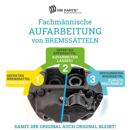 Reconditioned brake caliper - reconditioned,