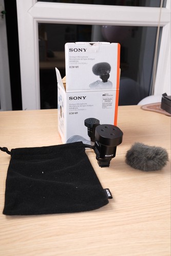 Sony ecm shotgun microphone - ecm-m1,