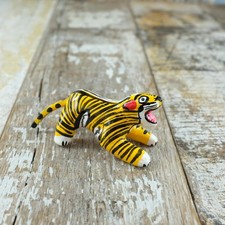 Tiger Ornament Hand Painted